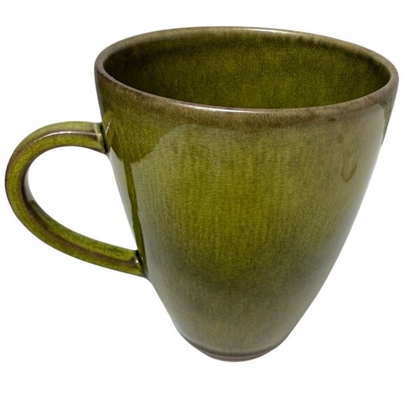 Jars France Mug Avocado Green Tourron Tilleul French Country Coffee Cup RefD - Picture 2 of 9